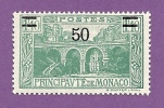 MONACO TIMBRE N° 107 NEUF AVEC CHARNIERE LE VIADUC DE SAINTE DEVOTE - Nuovi