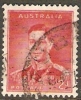 AUSTRALIA - USED 1937 2d King George VI, Die I - Oblitérés