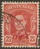 AUSTRALIA - USED 1942 2½d King George VI, Perf 15 X 14 - Oblitérés