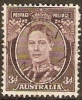 AUSTRALIA - USED 1941 3d King George VI, Perf 15 X 14 - Gebruikt