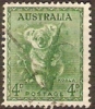 AUSTRALIA - USED 1942 4d Koala, Perf 15 X 14 - Oblitérés