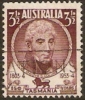 AUSTRALIA - USED 1953 3½d 150th Anniversary Of Settlement Of Tasmania - Lt. Gov. David Collins - Oblitérés