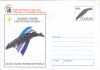 WHALE, E. RACOVITA,PRECURSOR OF MODERN CETOLOGY, 3X, 1997, COVER STATIONERY, ENTIER POSTAL, UNUSED, ROMANIA - Wale