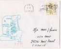 PORTUGAL LETTRE POSTE NAVALE DE 1996 - Postmark Collection