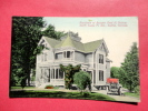 Kansas > Salina Residence Of Senator Fred H Quincy S. Santa Fe Ave  Hand Colored Ca 1910 --- ----  --- Ref 486 - Salina