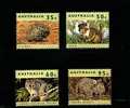 AUSTRALIA - 1992  AUSTRALIAN WILDLIFE  SET  MINT NH - Mint Stamps