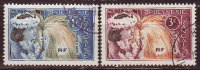 POLYNESIE FR - 1964 - YT N° 27 / 28 - Oblitérés  - - Used Stamps