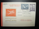 1959 WIEN MOSKAU MOSCOU MOCKBA BEHA ERSTFLUG PREMIER VOL FIRST FLIGHT AUTRICHE AUSTRIA - First Flight Covers