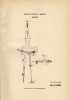 Original Patentschrift - E. Lincke In Berlin , 1900 , Zirkel , Ovalzirkel , Geometrie !!! - Architecture