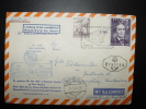 1962 WIEN HOFBURG WASSERBURG BAYERN BALLON POST FLUG  SALZBURG AUTRICHE AUSTRIA - Premiers Vols