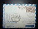 1962 WIEN TAG DER FAHNE SALZBURG  BALLON POST FLUG  SALZBURG AUTRICHE AUSTRIA - Erst- U. Sonderflugbriefe