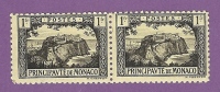 MONACO TIMBRE N° 60 NEUF SANS CHARNIERE LE ROCHER PAIRE - Unused Stamps