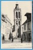 Delcampe - 23 - FELLETIN --  La Rue Du Marché Et L'Eglise - Felletin