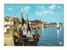 Cp, Bateaux De Pêche, Trouville-Deauville (14) - Le Quai Et La Touques - Visvangst