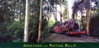 Greetings From Puffing Billy, Belgrave, Melbourne - Givenworks Long 21cm Unused - Melbourne