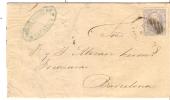 CARTA 1871 ZARAGOZA - Lettres & Documents