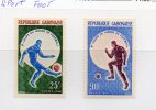 GABON N° 191/195 ** - 2 Val COUPE DU MONDE FOOT - Other & Unclassified
