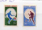 GABON N° 191/195 ** - 2 Val COUPE DU MONDE FOOT - Altri & Non Classificati