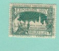 ERINNOPHILIE  1897 EXPOSITION INTERNATIONALE  BRUXELLES #ARTS SCIENCES INDUSTRIE COMMERCE - Erinnophilie - Reklamemarken [E]