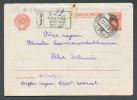 RUSSIA USSR  ESTONIA  REGISTERED POSTAL STATIONERY COVER  KEHTNA - Storia Postale