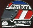 PIN'S CASQUE MARLBORO G.BERGER - F1