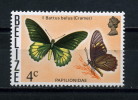 BELIZE    1974    Butterflies    4c  Battus  Belus     MH - Belice (1973-...)