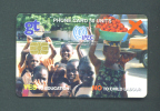 GHANA  -  Chip Phonecard As Scan - Ghana