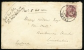 1921 South Africa - Natal Cover Sent To England.  (H209c001) - Natal (1857-1909)