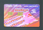 GHANA  -  Chip Phonecard As Scan - Ghana