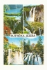 Cp, Croatie, Plitvicka Jezera, Multi-Vues, Voyagée 1983 - Croatia