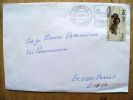 Cover Sent From Spain To Lithuania, ATM Stamp Car Auto Amilcar - Lettres & Documents