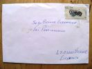 Cover Sent From Spain To Lithuania, ATM Stamp Motorbike Nimbus - Storia Postale