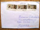 Cover Sent From Spain To Lithuania, ATM Stamp, - Storia Postale