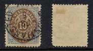 ANTILLES DANOISES / 1873 - # 10 - 10 C. Gris Bleu Et Brun Ob.  (ref T1007) - Danimarca (Antille)