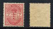 ANTILLES DANOISES / 1900 - # 17 - 2 C. Rouge Carmin * (ref 1026) - Deens West-Indië