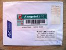 Cover Sent From Netherlands To Lithuania,  ATM Label Euro6.00 Registered - Franking Machines (EMA)