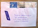 Cover Sent From Netherlands To Lithuania,  ATM Label - Maschinenstempel (EMA)