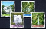 New Zealand 1976 Waterfalls Set Of 4 Used - Usati