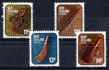 New Zealand 1975 Maori Artefacts Set Of 4 Used - Used Stamps