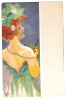 Kirtchner-portrait Fille Avec Bordure Grise -E23-4 - Kirchner, Raphael