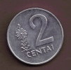 LIETUVA 2 CENTAI 1991 - Lithuania