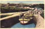 Béziers (Hérault) - Vue Panoramique - Les 9 écluses Du Canal Du Midi  -  CIM - Hausboote