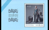 Danemark 2012 - 40 Ans De Règne Reine Margareth Du Danemark - BF Neuf // Mnh - Blocchi & Foglietti