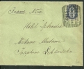 1901    COVER  FROM WARSAW --NICE FRANCE FRANKED   WITH 10 Kopeks STAMP - ...-1860 Vorphilatelie