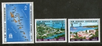 Nouvelles Hebrides : N° 435-437  : 1st  Representative Assembly  1975 (3v) - Unused Stamps