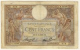 100  Francs  -   Merson  -  21/10/1937  -  P.86b  -  Alphabet N.55886  - Fayette N° 25/3  - Date Rare - 100 F 1908-1939 ''Luc Olivier Merson''