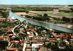 CPSM  PONT SUR YONNE  Un Coin De La Ville - Pont Sur Yonne