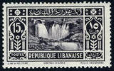 Grand Lebanon #131 Mint Hinged 15p From 1930-35 Set - Nuevos