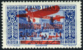 Grand Lebanon C35 Mint Hinged 25p Airmail From 1929 - Luftpost