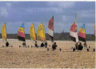 CP Plouneour  Trez Goulven  Plouneour Trez Goulhen  Chars à Voile Dans L´ Anse De Goulven 29 Finistère - Ile-de-Batz